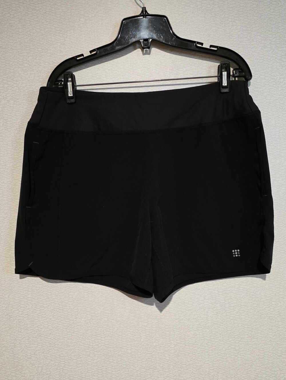 Title Nine Nimblene Womens Athletic Shorts Black Running Outdoors Hiking